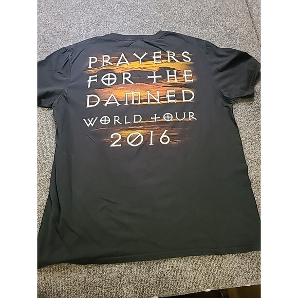 Sixx:A.M. mens Hard Rock Metal Black Concert Tour t-shirt size L 2016 - Picture 8 of 9